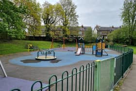 Existing play area.