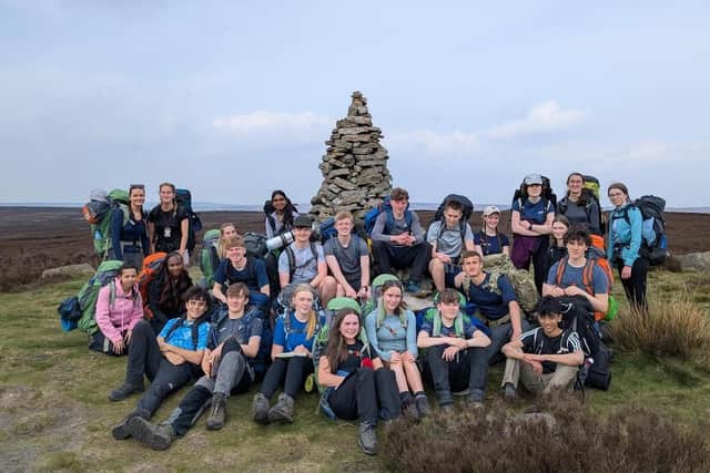 Committed and talented students - A Harrogate secondary school is celebrating a record number of students completing their Duke of Edinburgh’s Award. (Picture contributed)