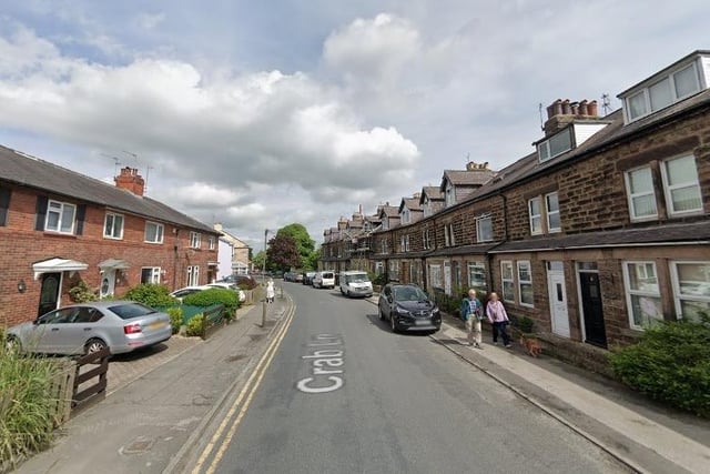 This neighbourhood has seen a 9.6 per cent increase in the average property price in the last year - from £230,000 to £252,000