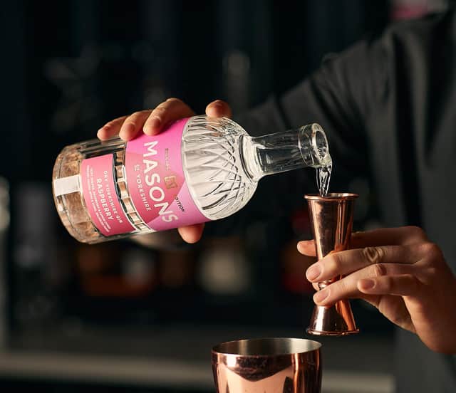 Masons of Yorkshire has launched their first Special Edition Raspberry Gin