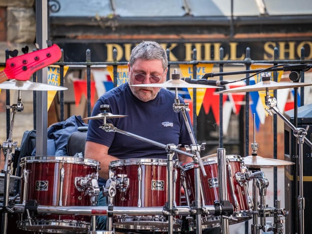 Time Machine were the closing act of the day, and performed with style and energy. Photography by Helen Tabor