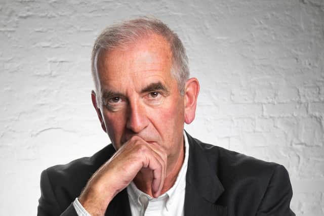 Raworths Harrogate Literature Festival guest - Fatherland author, Robert Harris, who has had many of his novels adapted for TV or film, including Enigma, which starred Kate Winslet, and Archangel featuring Daniel Craig.