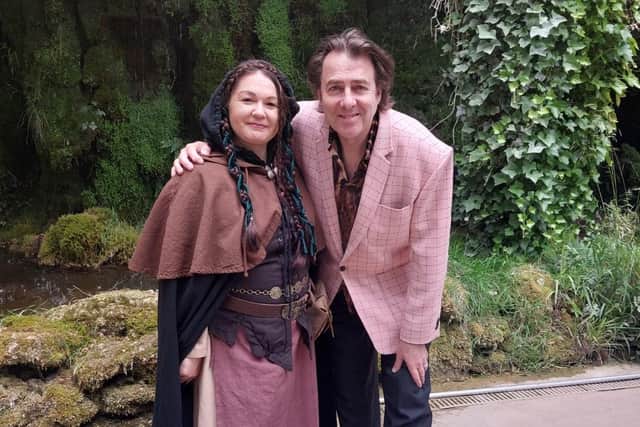 Jonathan Ross's visit to Knaresborough is to be seen by millions of viewers on TV tonight.