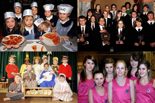 We take a look at 15 photos of youngsters at schools across the Harrogate district from over the years