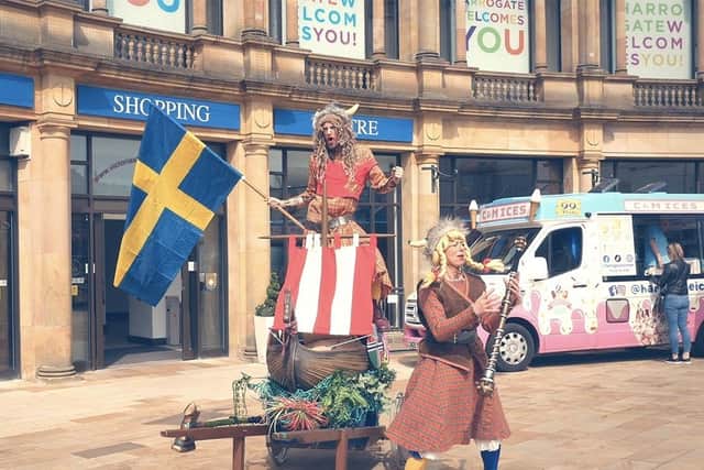 Harrogate street performance artists are set to return to the town centre ready to entertain passers-by thanks to Harrogate BID.