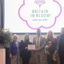 RHS Britain in Bloom glory for Harrogate - Pam Grant (Harrogate in Bloom), Bethany Allen (Harrogate BID), Matthew Chapman (Harrogate BID), Kitti Johnson (Harrogate BID) and Nick Smith (Harrogate Flower Shows). (Picture contributed)