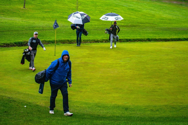 Despite the weather, 21 teams took to the course before a Gala dinner at the Sky Bar in the Yorkshire Hotel