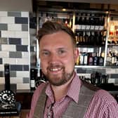 New general manager of The Crown Hotel in Boroughbridge, Jamie Chilton.