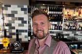 New general manager of The Crown Hotel in Boroughbridge, Jamie Chilton.