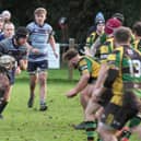 Ripon RUFC on the attack during Saturday's home win over Bramley Phoenix. Picture: Submitted