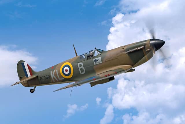 Magnificent sight - Subject to weather conditions, an iconic Spitfire or Hurricane aircraft will fly over Tractor Fest at Newby Hall on the Saturday at around 1.15pm. (Picture contributed)