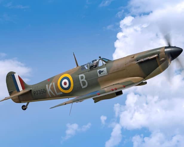 Magnificent sight - Subject to weather conditions, an iconic Spitfire or Hurricane aircraft will fly over Tractor Fest at Newby Hall on the Saturday at around 1.15pm. (Picture contributed)