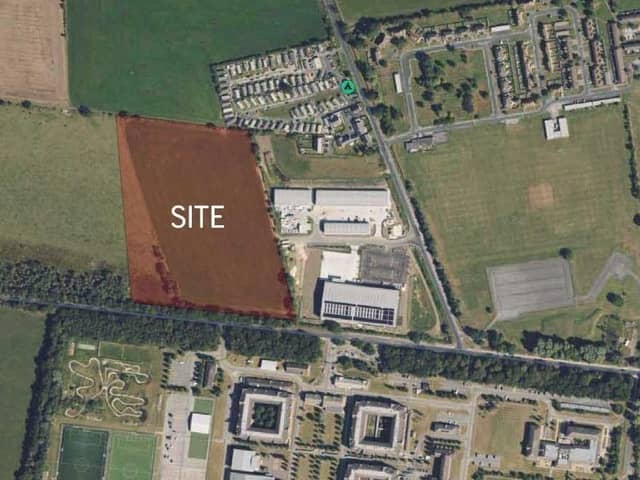 The Harrogate West Business Park could see ten new industrial units constructed for businesses to rent