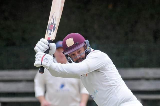 David Cummings impressed with both bat and ball for Bilton CC. Picture: Steve Riding
