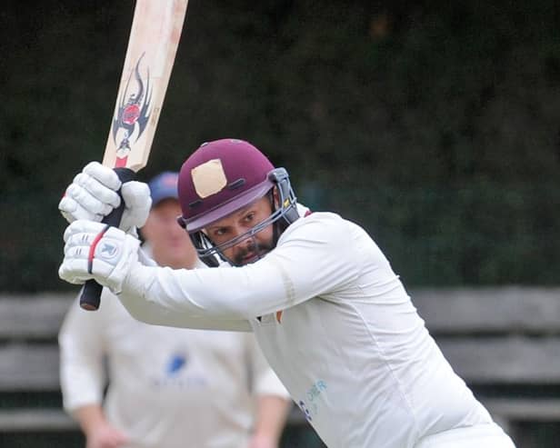 David Cummings impressed with both bat and ball for Bilton CC. Picture: Steve Riding
