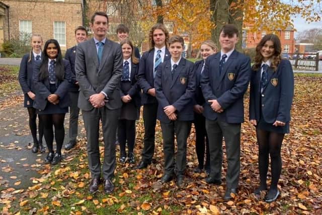 Ripon Grammar School has been named the top performing secondary school in the North for the tenth year running