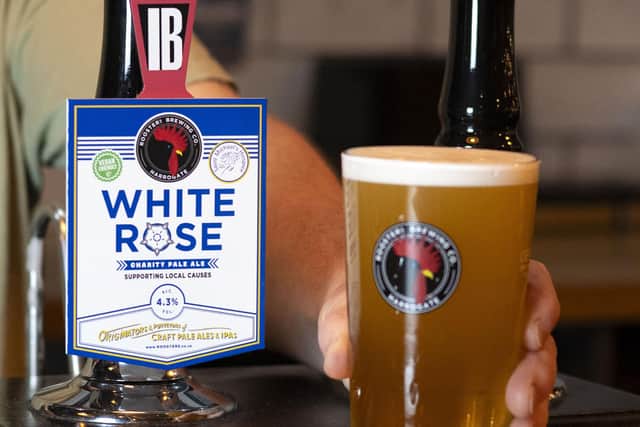 Cheers to Yorkshire Day - A fixture in Rooster’s calendar since 2011, White Rose is a cask-only pale ale that sees 10p from every pint sold donated to a local charity. (Picture contributed)