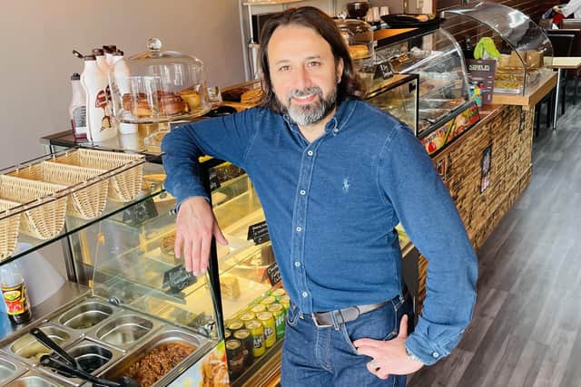 Cuneyt Yazicioglu, director of Sirius Café and Bakery in Harrogate