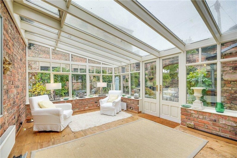 The large and versatile garden room.