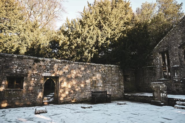 St Mary's is the remains of this Parochial Chapel which is nestling in a small woodland area.