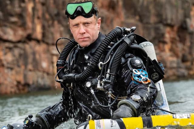 VIP guest at the Great Yorkshire Showground in Harrogate  - Adventurer, zoologist, underwater expert and stuntman Andy Torbet.  (Picture contributed)