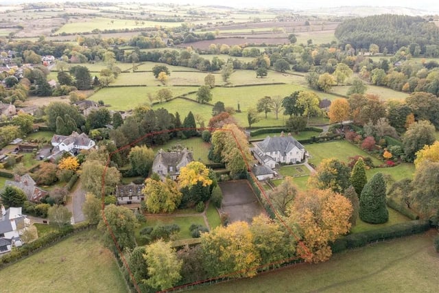 The property is set on the edge of the North Yorkshire village of Burn Bridge, close to Harrogate.