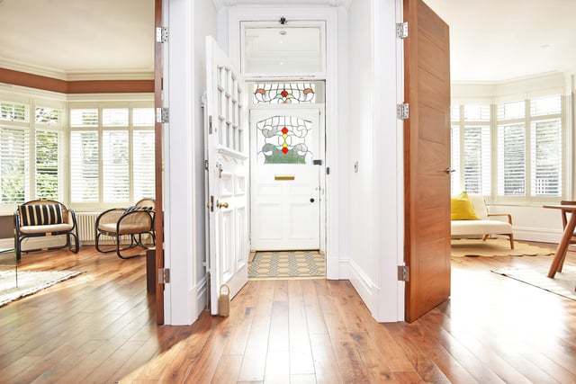 A reception hallway leads in to the centre of the bright and spacious open plan living area.