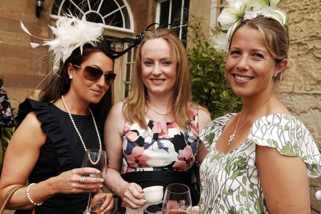 Jenny Jackson, Sally Roberts and Jenny Bourne-Arton - Candlelighters Summer Garden Party at Rudding Park in 2009