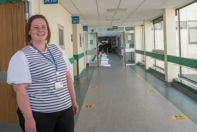 Transfer care co-ordinators, including Leanne Charnley, who works in conjunction with NHS colleagues at Airedale Hospital, offer practical assistance in helping to get patients discharged safely into the community.