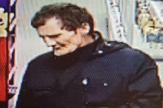 The police would like to speak to this man after coffee and body sprays were stolen from One Stop on Knaresborough Road in Harrogate