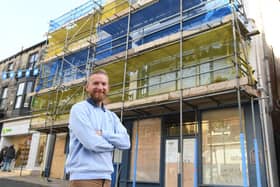 Simon Midgley, owner of Harrogate's Starling Independent Bar Cafe Kitchen, as work progresses on it £250k expansion. (Picture Gerard Binks)