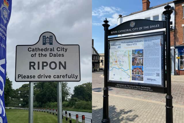Ripon's new signs will be unveiled across the city in a bid to improve the tourist experience and better represent the city.