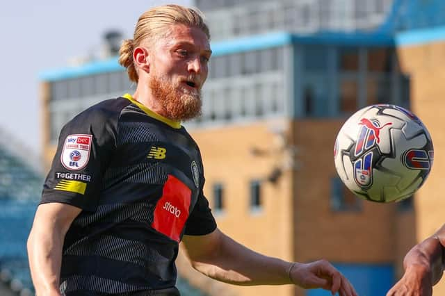 Luke Armstrong has left Harrogate Town to join League One Carlisle United. Pictures: Matt Kirkham