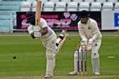 Arjun Ramkumar hit a superb century to guide Harrogate CC 1st XI to victory over Clifton Alliance. Pictures: Simon Dobson