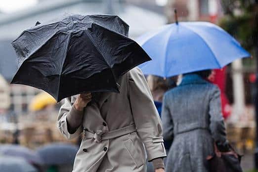 The Met Office has issued a amber weather warning for strong winds across the Harrogate district, which could lead to some disruption