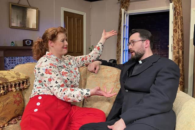 Pateley Playhouse 'rose magnificently to the occasion’' in their first performance following three years 'in the dark'