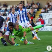 Harrogate Town were beaten 2-0 in their opening EFL Trophy group game at Hartlepool United on Tuesday night.