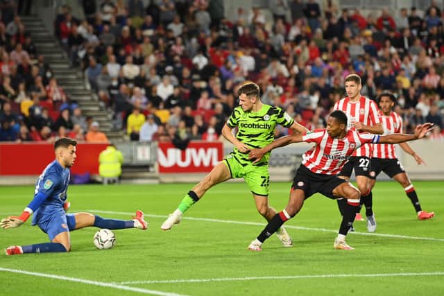Josh March spent three years at Forest Green Rovers, but was never a regular starter. Picture: Justin Setterfield/Getty Images