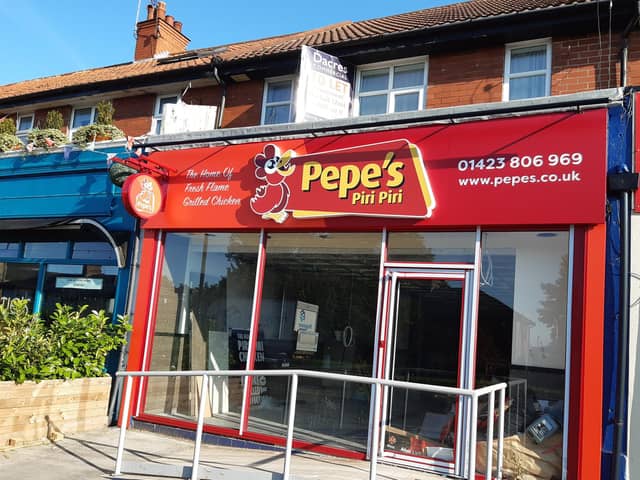 Work is progressing towards the opening of Pepe’s Piri Piri on  Knaresborough Road, Harrogate. (Picture contributed)