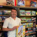 Let the fun begin - The official launch of this year's Harrogate Lego Trail in the town centre took place at Games Crusade store courtesy of business group Harrogate BID. (Picture contributed)