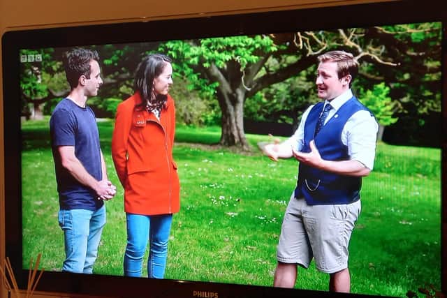 Flashback to BBC TV appearance - Harry Does Egypt on May 2 will see the man, who first launched his popular Harrogate Free Walking Tours nearly a decade ago, open up about his trip of a lifetime. (Picture contributed)