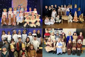 We take a look at 40 fantastic photos of children in Christmas nativity plays at schools across the Harrogate district
