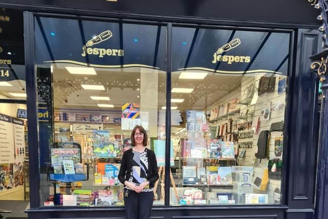 Jespers of Harrogate's long-serving manager, Lynn Cummings, says rumours of the decline of writing have been exaggerated and it is important to celebrate National Stationery Week. (Picture contributed)