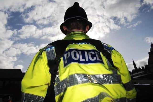 North Yorkshire Police have arrested three people after a vehicle convoy was stopped near Ripon