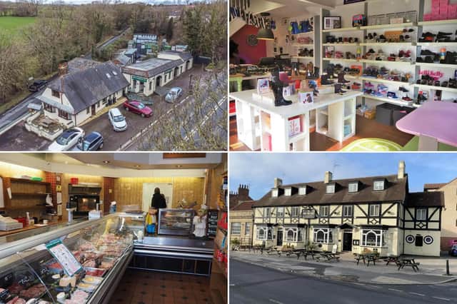 Some of the 14 businesses available to buy within five miles of Harrogate
