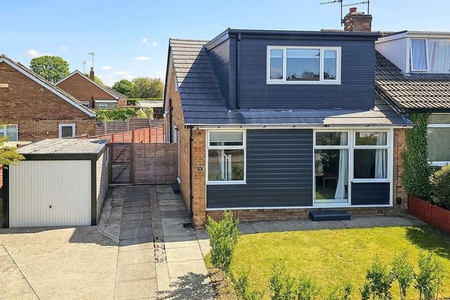 This three bedroom and two bathroom semi-detached bungalow is for sale with Myrings Estate Agents for £335,000