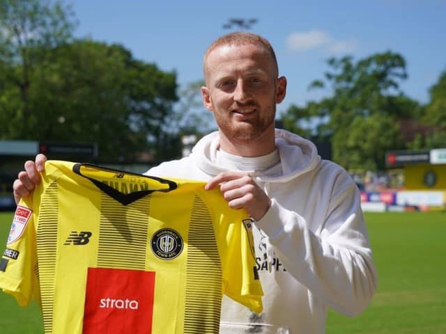 Harrogate Town have completed their second bit of business of the summer transfer window. Pictures: Harrogate Town AFC