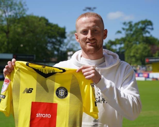 Harrogate Town have completed their second bit of business of the summer transfer window. Pictures: Harrogate Town AFC