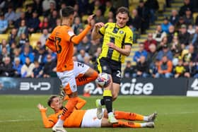 Harrogate Town suffered a 3-1 defeat to Notts County in their final home fixture of the 2024/25 season. Picture: Matt Kirkham