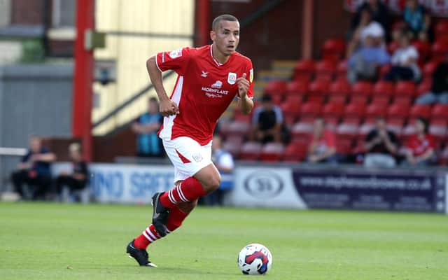 Rod McDonald in action for Crewe Alexandra during the 2022/23 season. Picture: Pete Norton/Getty Images